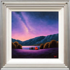 Twinkling Night Sky - Original - SOLD by artist David Renshaw - Wyecliffe Galleries