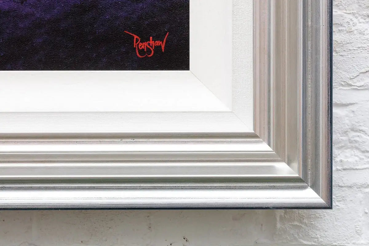 Twinkling Night Sky - Original - SOLD by artist David Renshaw - Wyecliffe Galleries