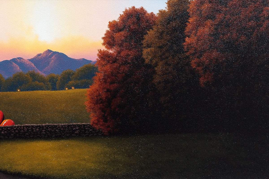 Two Hearts, One Path - Original by artist David Renshaw - Wyecliffe Galleries