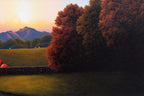 Two Hearts, One Path - Original by artist David Renshaw - Wyecliffe Galleries
