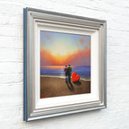 Two Souls And One Sunset - Original - SOLD by artist David Renshaw - Wyecliffe Galleries