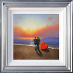 Two Souls And One Sunset - Original - SOLD by artist David Renshaw - Wyecliffe Galleries