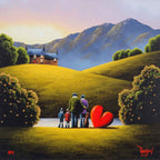 Unconditional Love - Artist Proof - SOLD by artist David Renshaw - Wyecliffe Galleries