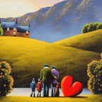 Unconditional Love - Artist Proof - SOLD by artist David Renshaw - Wyecliffe Galleries