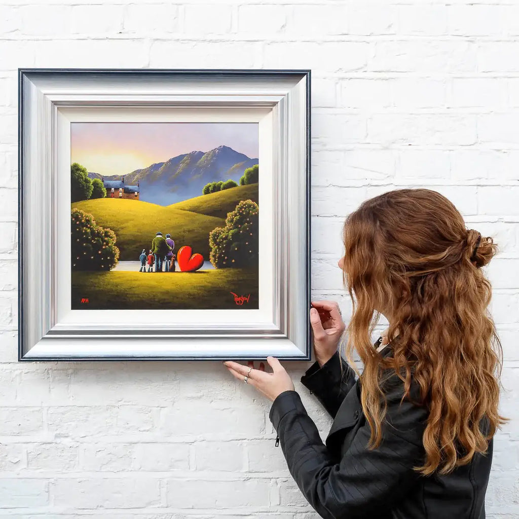 Unconditional Love - Artist Proof - SOLD by artist David Renshaw - Wyecliffe Galleries