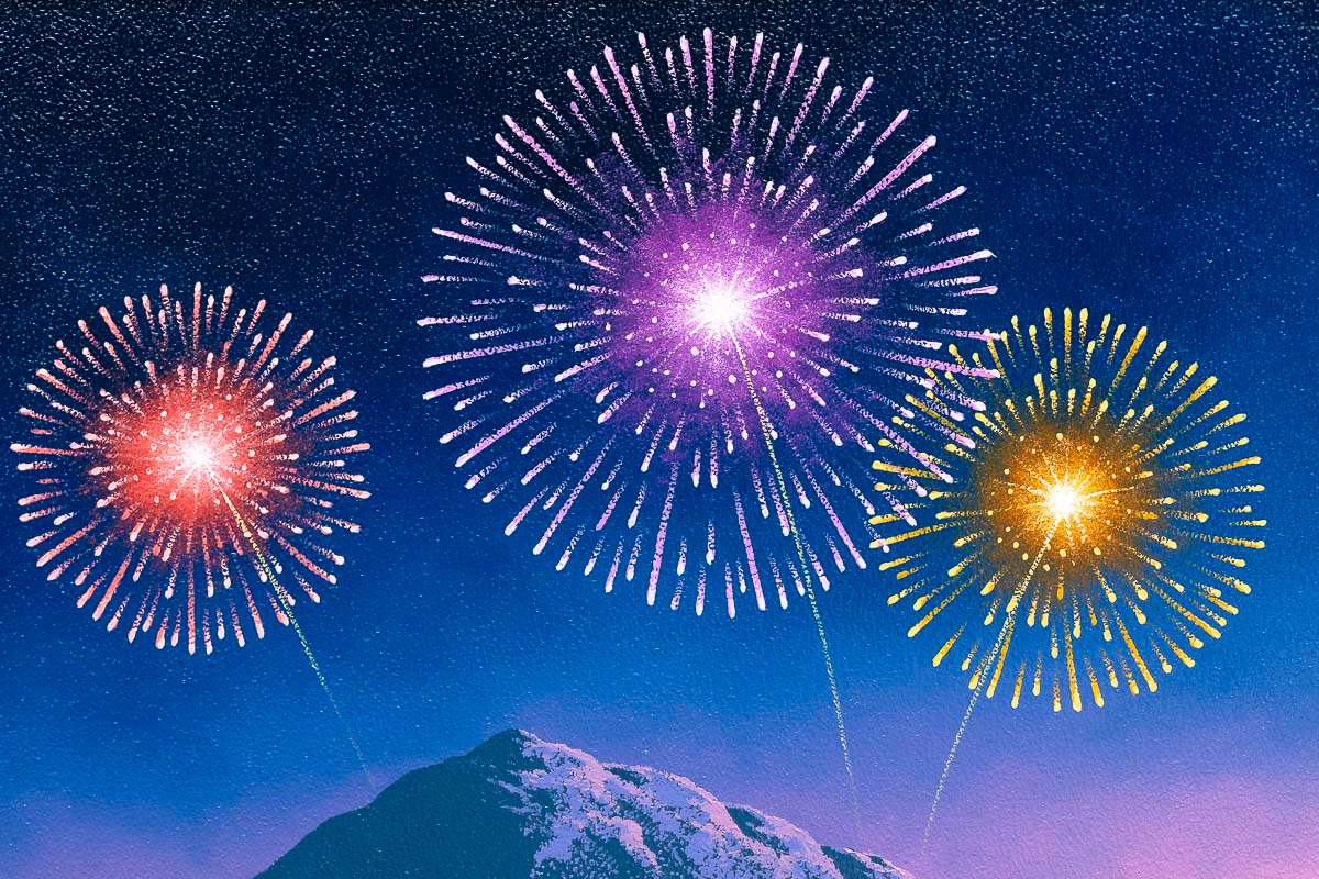 Unleashing Our Inner Sparkle - Original by artist David Renshaw - Wyecliffe Galleries