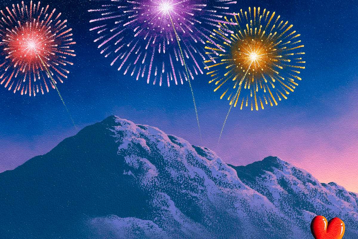 Unleashing Our Inner Sparkle - Original by artist David Renshaw - Wyecliffe Galleries