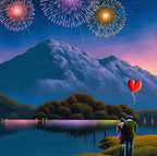 Unleashing Our Inner Sparkle - Original by artist David Renshaw - Wyecliffe Galleries
