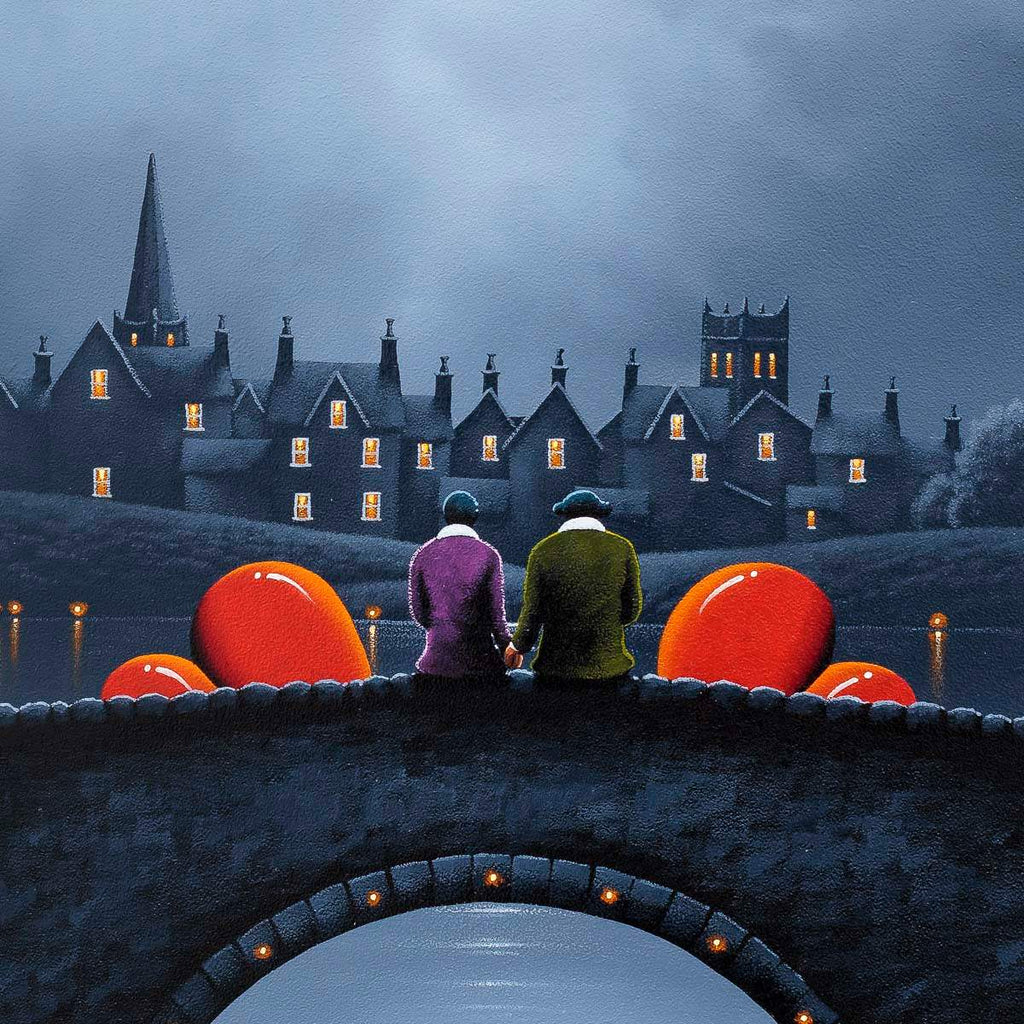 View With My Love - Original - SOLD by artist David Renshaw - Wyecliffe Galleries