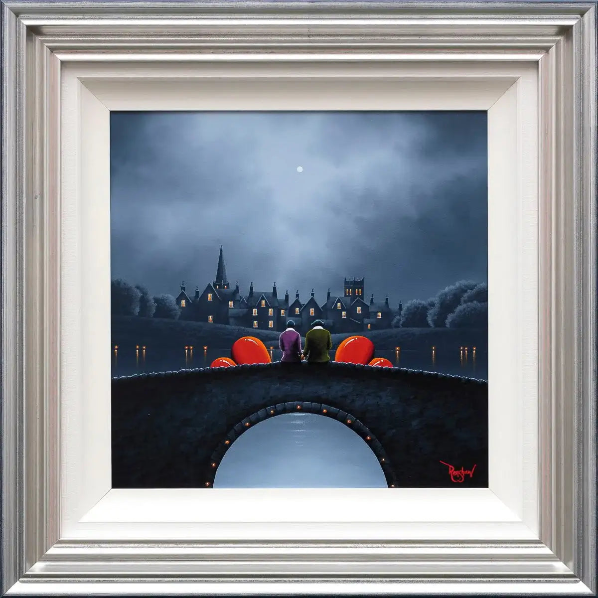 View With My Love - Original - SOLD by artist David Renshaw - Wyecliffe Galleries