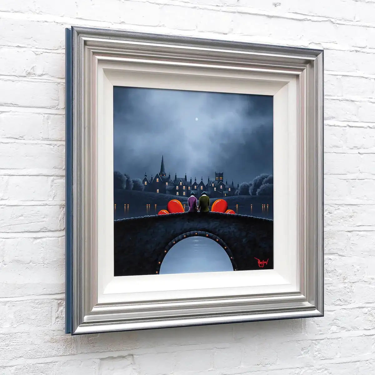 View With My Love - Original - SOLD by artist David Renshaw - Wyecliffe Galleries