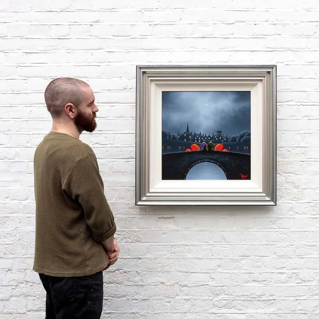 View With My Love - Original - SOLD by artist David Renshaw - Wyecliffe Galleries