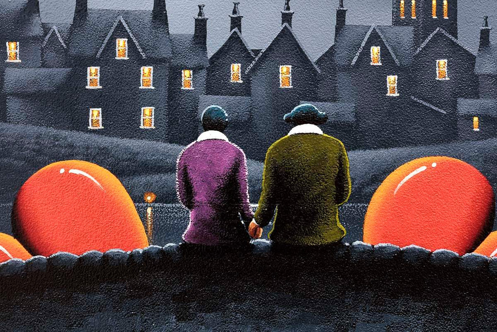 View With My Love - Original - SOLD by artist David Renshaw - Wyecliffe Galleries