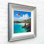 Waiting For The Tide Together - Original - SOLD by artist David Renshaw - Wyecliffe Galleries