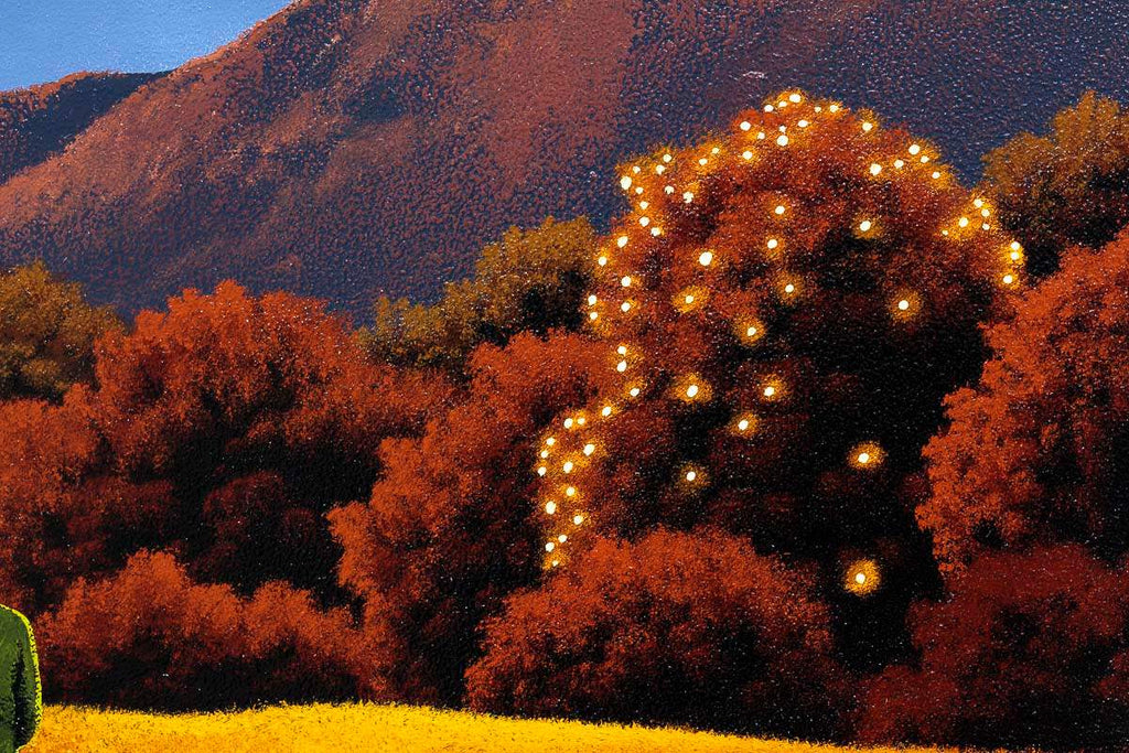 Walking The Path Of Love - Original - SOLD by artist David Renshaw - Wyecliffe Galleries