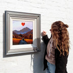 Walking The Path Of Love - Original - SOLD by artist David Renshaw - Wyecliffe Galleries
