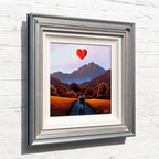 Walking The Path Of Love - Original - SOLD by artist David Renshaw - Wyecliffe Galleries