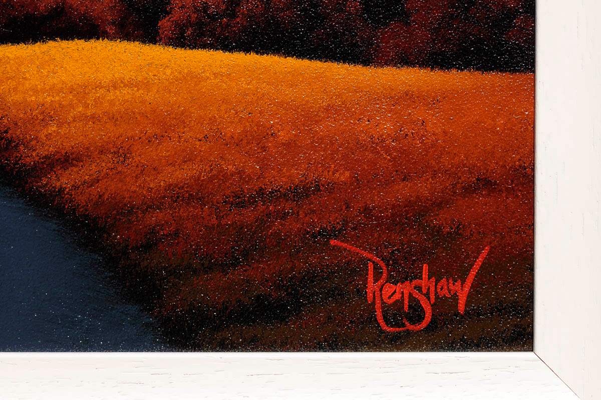 Walking The Path Of Love - Original - SOLD by artist David Renshaw - Wyecliffe Galleries