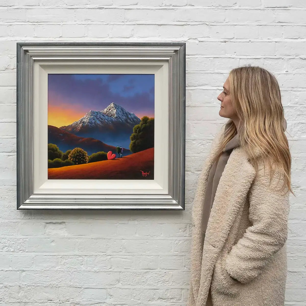Wander Often, Wonder Always - Original - SOLD by artist David Renshaw - Wyecliffe Galleries
