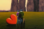 Where History Meets Our Story - Original - SOLD by artist David Renshaw - Wyecliffe Galleries