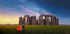 Where History Meets Our Story - Original - SOLD by artist David Renshaw - Wyecliffe Galleries