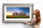 Where History Meets Our Story - Original - SOLD by artist David Renshaw - Wyecliffe Galleries