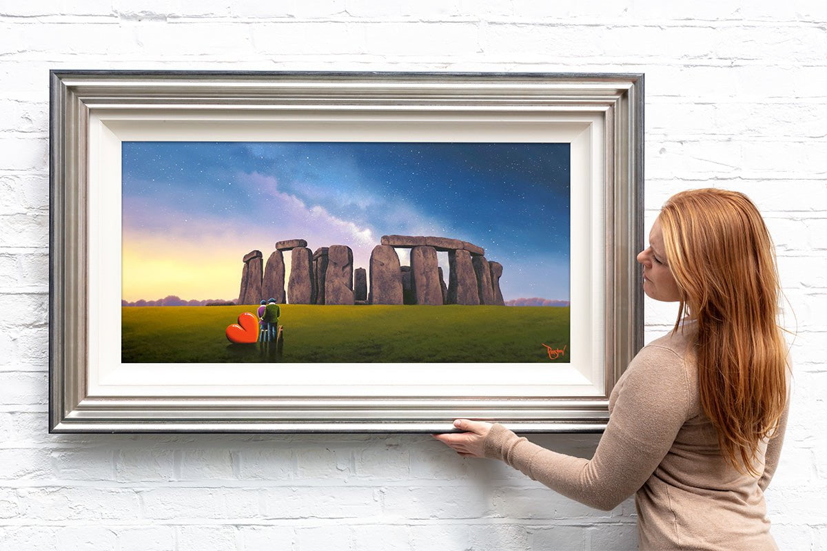 Where History Meets Our Story - Original David Renshaw Original