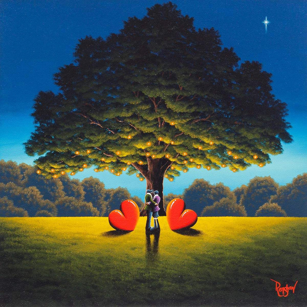Where Our Love Grows - Original - SOLD by artist David Renshaw - Wyecliffe Galleries