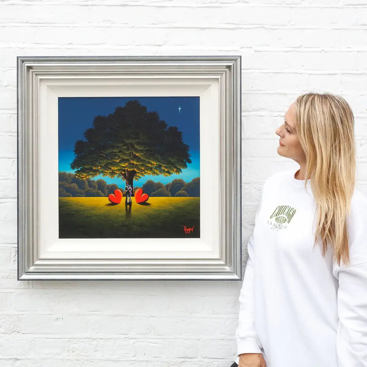 Where Our Love Grows - Original - SOLD by artist David Renshaw - Wyecliffe Galleries