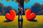 Where Our Love Grows - Original - SOLD by artist David Renshaw - Wyecliffe Galleries