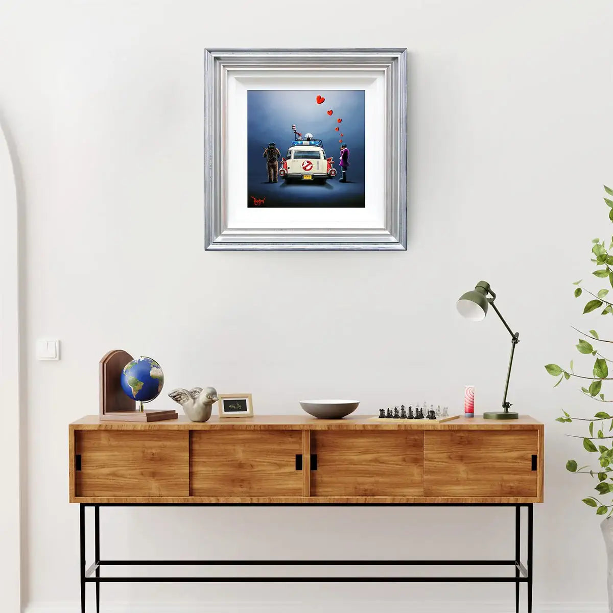 Who You Gonna Call... - Original - SOLD by artist David Renshaw - Wyecliffe Galleries