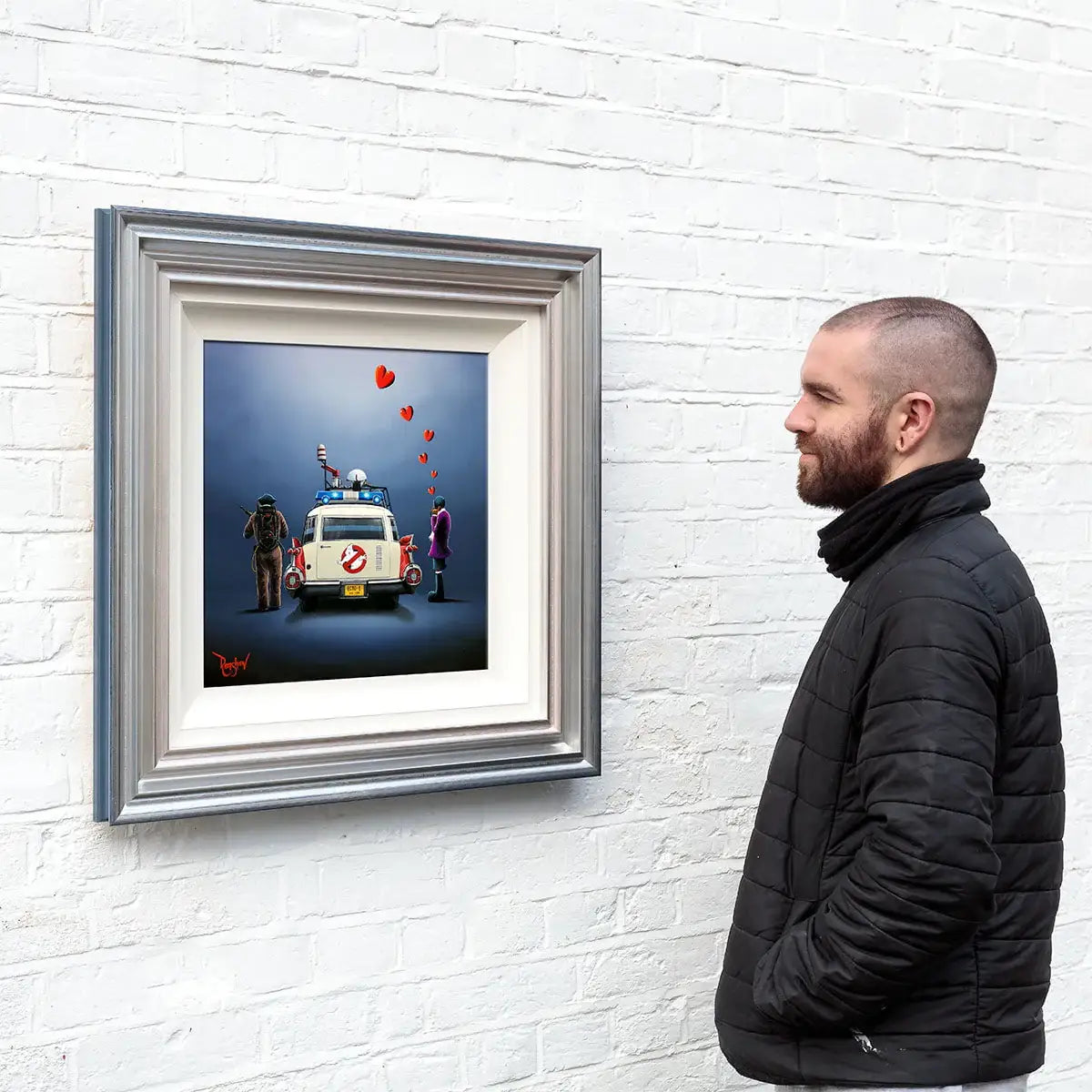 Who You Gonna Call... - Original - SOLD by artist David Renshaw - Wyecliffe Galleries