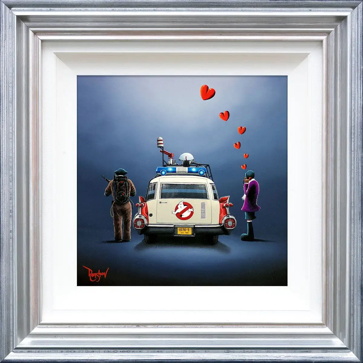 Who You Gonna Call... - Original - SOLD by artist David Renshaw - Wyecliffe Galleries