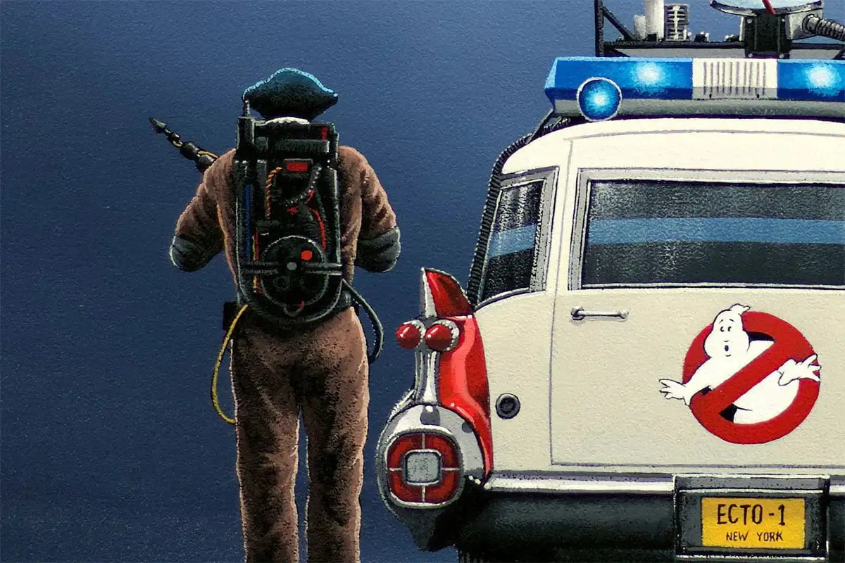 Who You Gonna Call... - Original - SOLD by artist David Renshaw - Wyecliffe Galleries