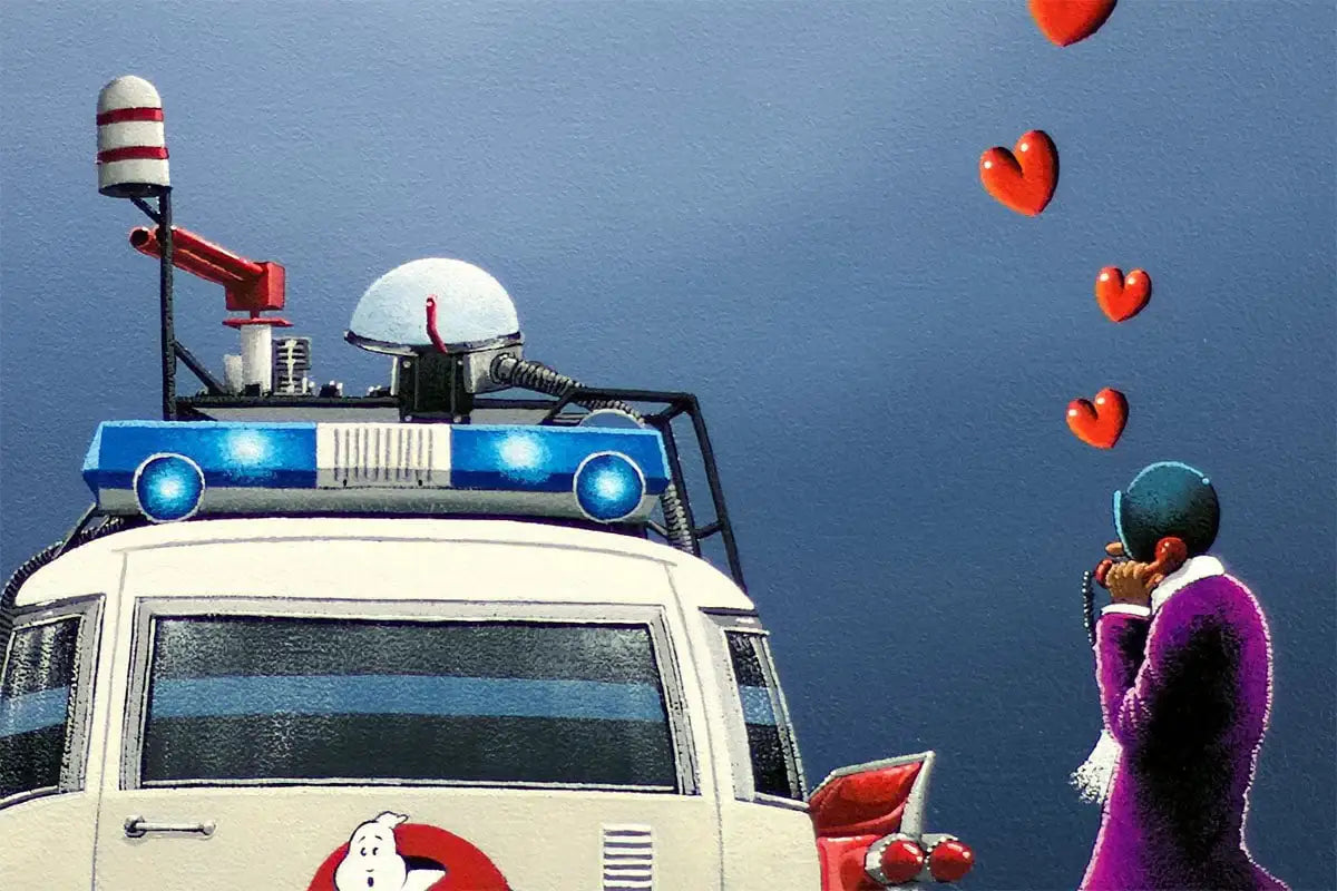 Who You Gonna Call... - Original - SOLD by artist David Renshaw - Wyecliffe Galleries