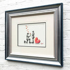 Will You Marry Me - Original Sketch - SOLD by artist David Renshaw - Wyecliffe Galleries