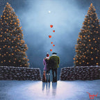 Winter Nights - Original - SOLD by artist David Renshaw - Wyecliffe Galleries