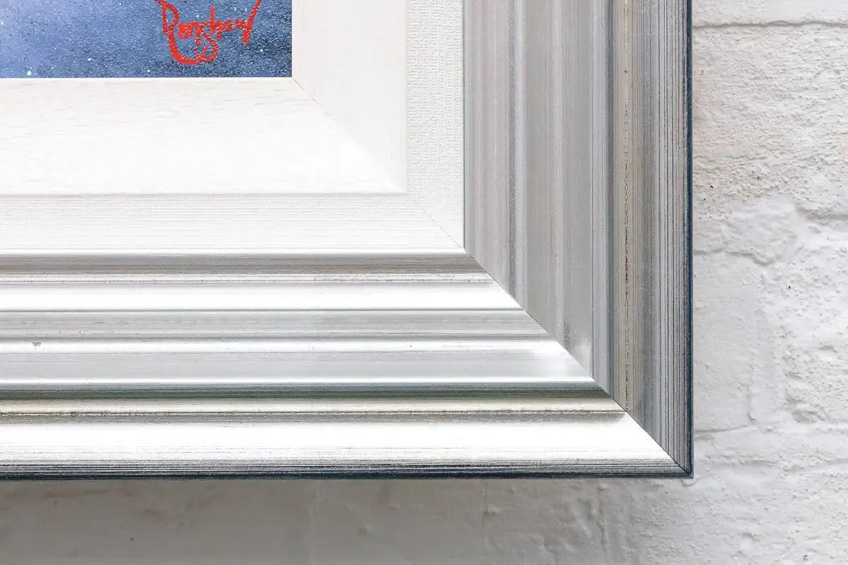 Winter Nights - Original - SOLD by artist David Renshaw - Wyecliffe Galleries