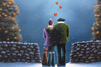 Winter Nights - Original - SOLD by artist David Renshaw - Wyecliffe Galleries