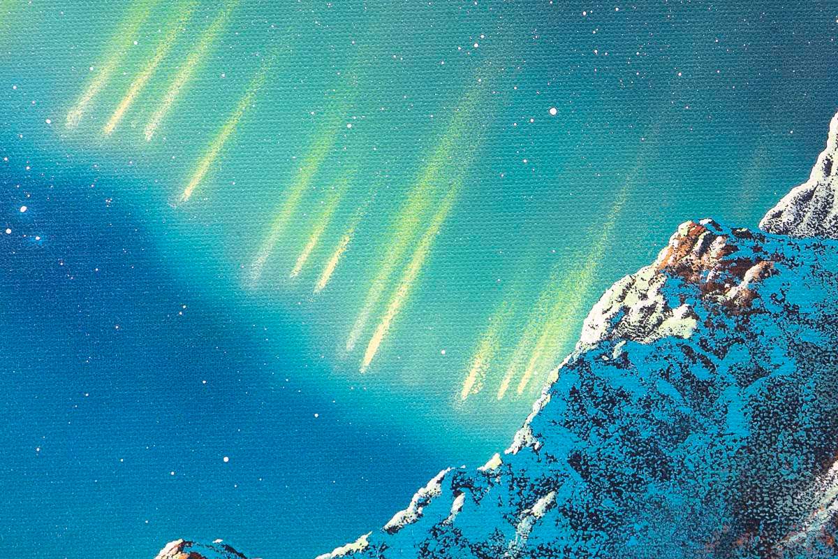 Wish Upon A Star - Artist Proof - SOLD by artist David Renshaw - Wyecliffe Galleries