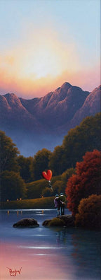 Within the Stillness - Original - SOLD by artist David Renshaw - Wyecliffe Galleries
