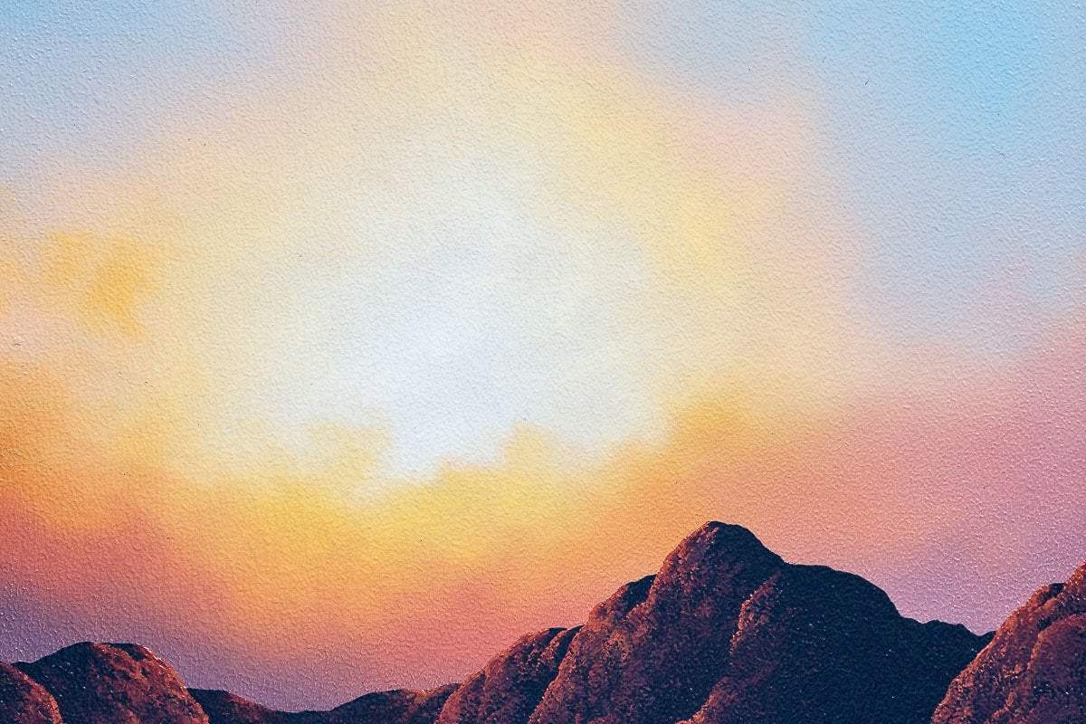 Within the Stillness - Original - SOLD by artist David Renshaw - Wyecliffe Galleries