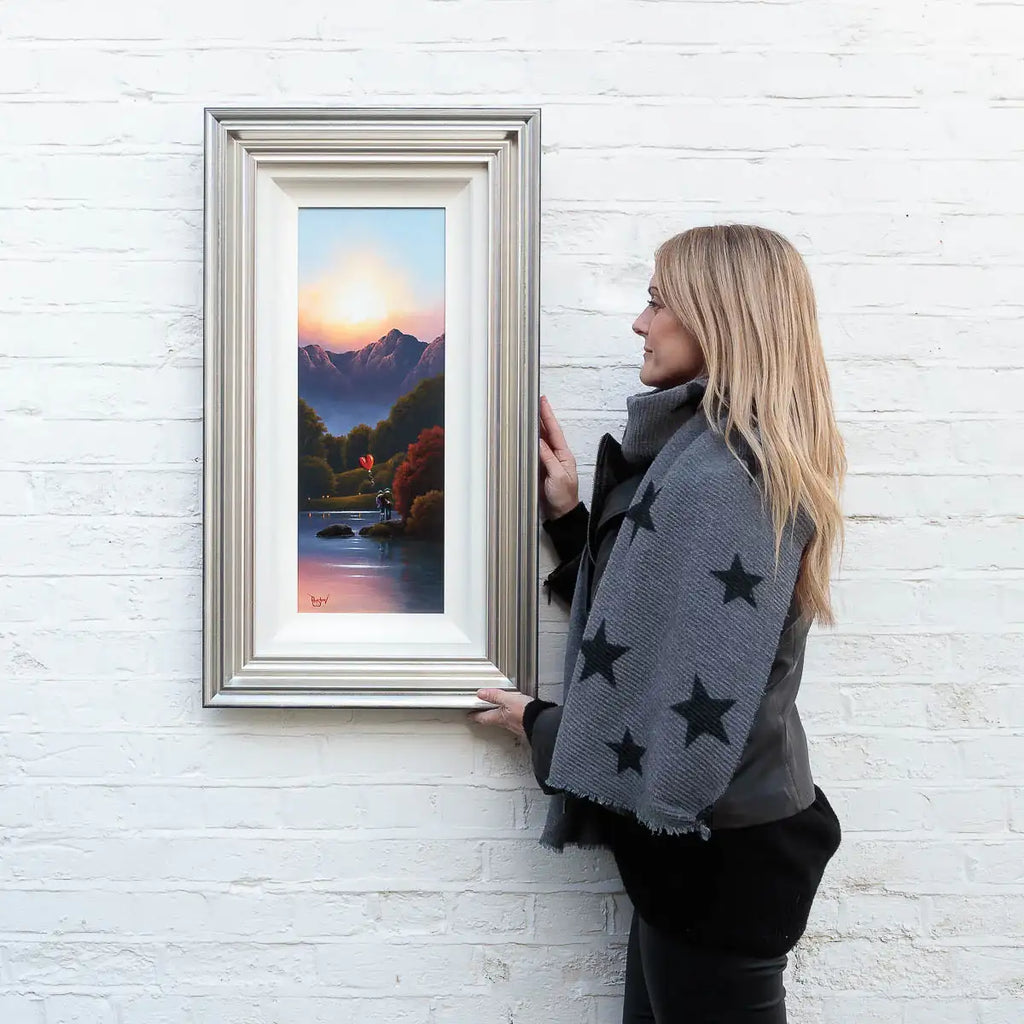 Within the Stillness - Original - SOLD by artist David Renshaw - Wyecliffe Galleries