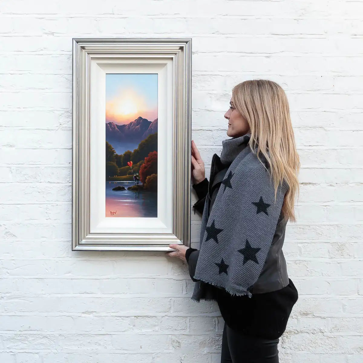 Within the Stillness - Original - SOLD by artist David Renshaw - Wyecliffe Galleries