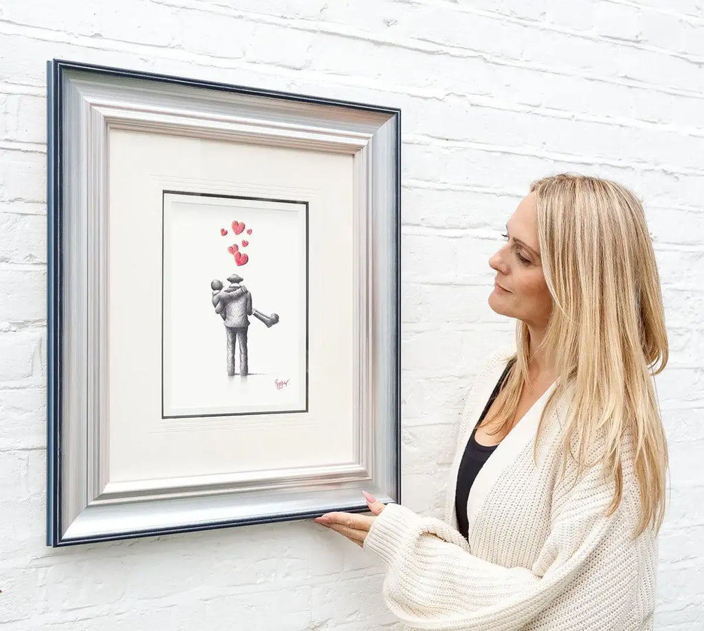 You Are My Greatest Adventure - Original Sketch - SOLD by artist David Renshaw - Wyecliffe Galleries