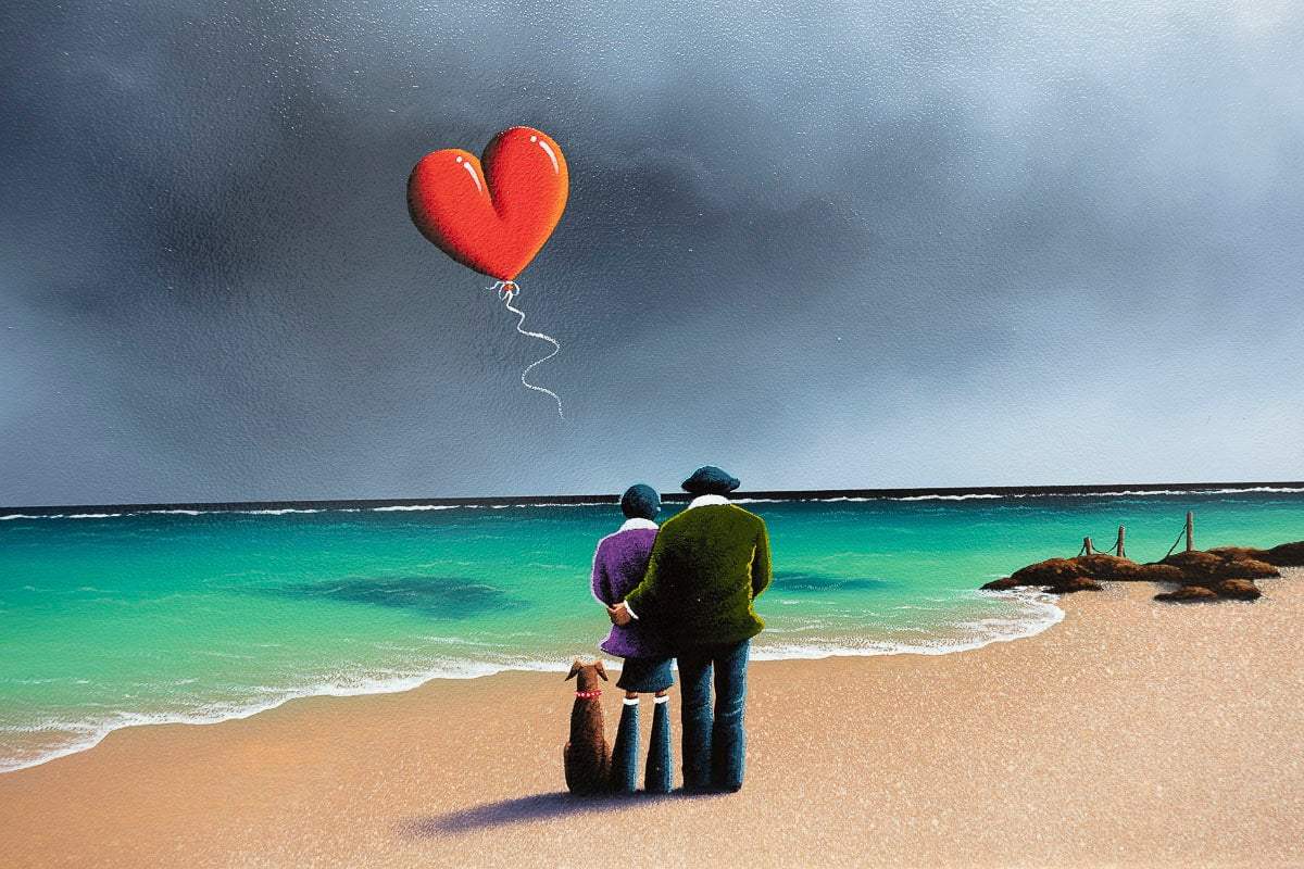 You Are My Sunshine On A Cloudy Day - Original - SOLD by artist David Renshaw - Wyecliffe Galleries