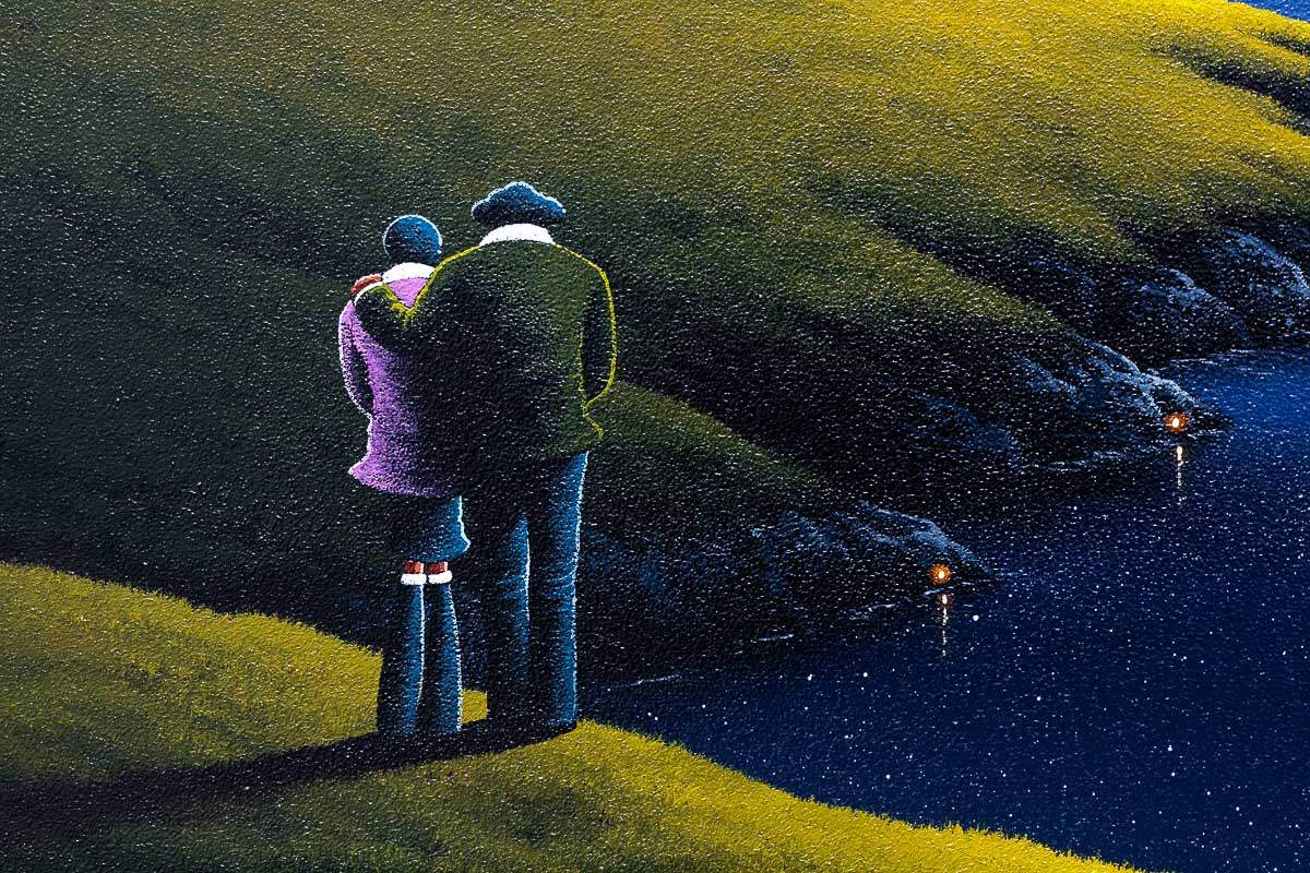 You Are The Brightest Star In My Heart - Original - SOLD by artist David Renshaw - Wyecliffe Galleries