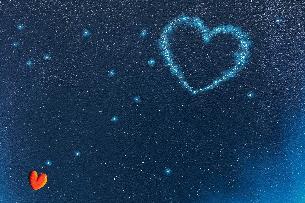 You Are The Brightest Star In My Heart - Original - SOLD by artist David Renshaw - Wyecliffe Galleries