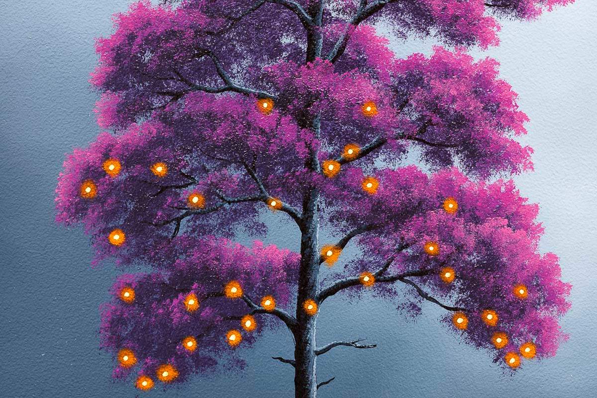 You Bring Colour To My World & You Bring Colour To My Life - Matching Original SET - SOLD by artist David Renshaw - Wyecliffe Galleries