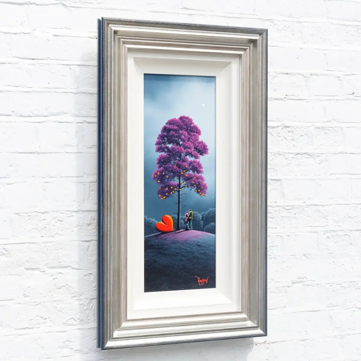 You Bring Colour To My World & You Bring Colour To My Life - Matching Original SET - SOLD by artist David Renshaw - Wyecliffe Galleries